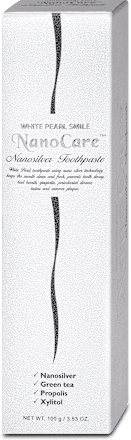 zubní pasta NanoCare Silver White Pearl