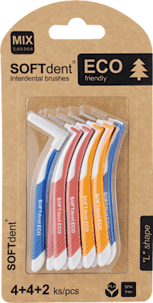 Medzizubné kefky ECO friendly Mix  SOFTdent