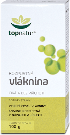 Rozpustná vláknina  topnatur