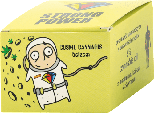 Masážny balzam Cosmo Cannabis  Strong Power