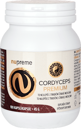 doplněk stravy s extraktem z Cordyceps nupreme