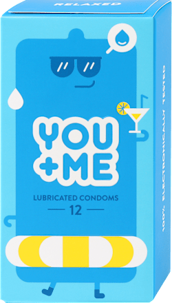 Lubricated prezervativi you&me