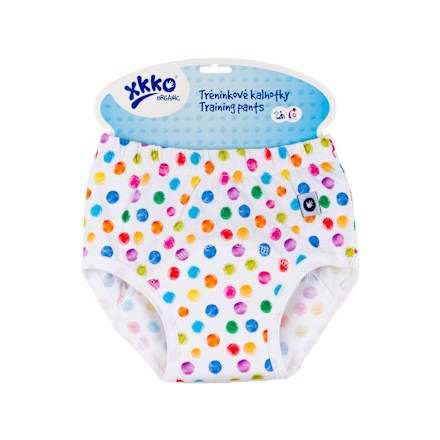 Tréningové nohavičky Watercolor Polka Dots - L xkko