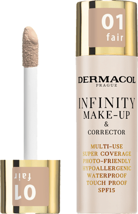 make-up a korektor Infinity 01 fair Dermacol