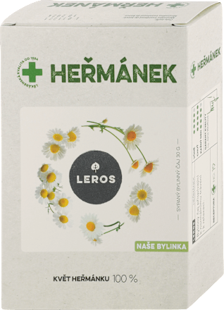 Sypaný bylinný čaj Rumanček  Leros