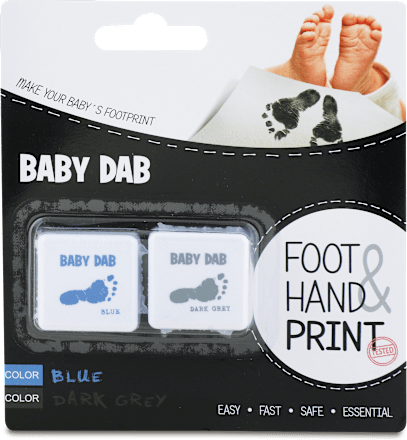 Farby na odtlačky detských nožičiek a ručičiek  BABY DAB