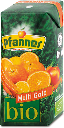 Ovocno-zeleninový nápoj Multi Gold Pfanner