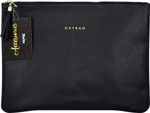 kosmetická etue DAY MAXI Leather Black oxybag