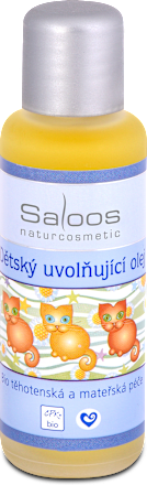 Detský uvoľňujúci olej Saloos