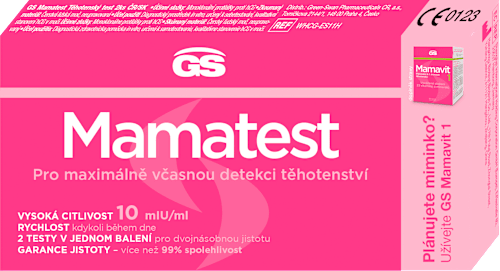 Mamatest těhotenský test GS