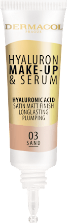 make-up a sérum Hyaluron 03 Sand Dermacol