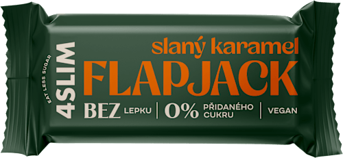 Ovsená tyčinka Flapjack slaný karamel  4SLIM