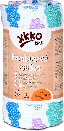 Bambusová osuška s chlapčenským motívom xkko