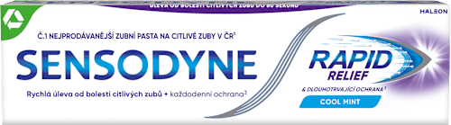 zubní pasta Rapid Sensodyne