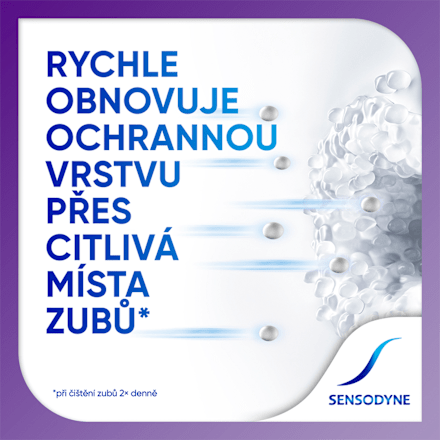 zubní pasta Rapid Relief Whitening Sensodyne