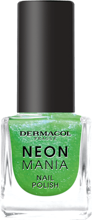 Lak na nechty Neon Mania - 8  Lime splash Dermacol