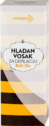 ROLL-ON HLADNI VOSAK ZA DEPILACIJU za lice i telo UNIVAKS