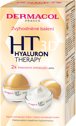 Remodelačný denný a nočný pleťový krém HT Hyaluron Therapy 3D Dermacol