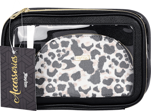 kosmetická etue Black + Leopard set oxybag