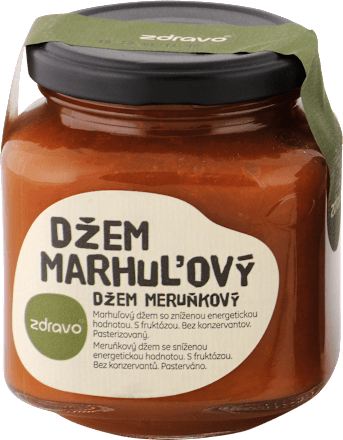 Marhuľový džem zdravo