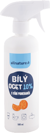 Biely ocot 10% v spreji s vôňou pomaranča Allnature