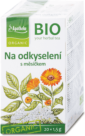 Čaj na odkyslenie s nechtíkom Bio Apotheke