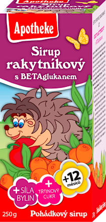 rakytníkový pohádkový sirup Apotheke