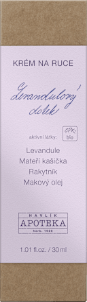 krém na ruce Levandulový dotek HAVLÍK APOTEKA