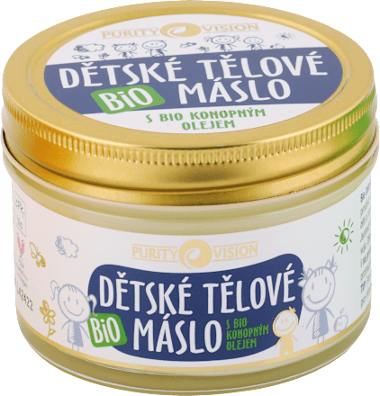 Bio detské telové maslo Purity Vision