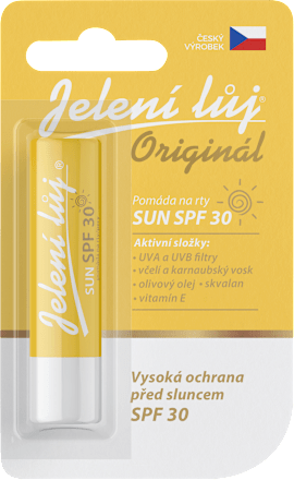Originál pomáda na rty Sun SPF30 Jelení lůj