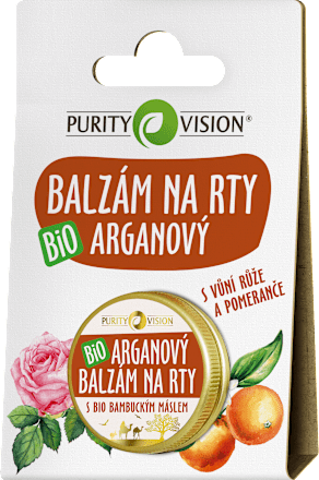 balzám na rty s BIO arganovým olejem Purity Vision