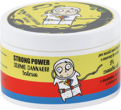 Masážny balzam Cosmo Cannabis  Strong Power