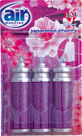 Odorizant spray rezervă cu aromă de cireşe air menline