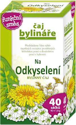 čaj na odkyselení organizmu Čaj Bylináře