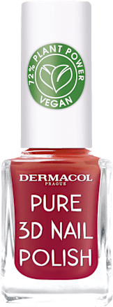 lak na nehty Pure 3D Poppy Red 04 Dermacol