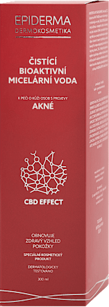 bioaktivní micelární voda na akné EPIDERMA