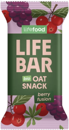 Lifebar bio ovesný snack s příchutí ovoce LIFEBAR