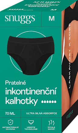 inkontinenční kalhotky, velikost M snuggs