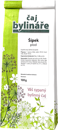 Šípek plod drcený Čaj Bylináře