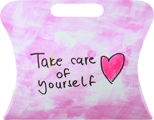 Ukrasna poklon kesa srednja - Take care of yourself K&P