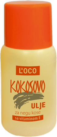 Kokosovo ulje za negu kose L`OCO