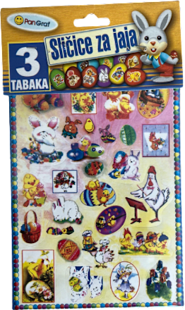 Sličice za jaja Dekoracije