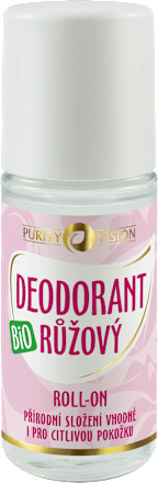 Guľôčkový Ružový dezodorant Purity Vision