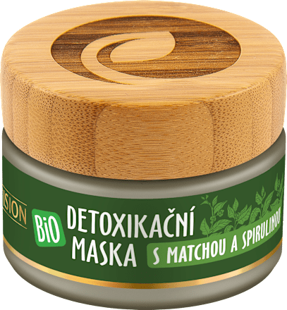 Detoxikačná pleťová maska s matchou a spirulinou Purity Vision