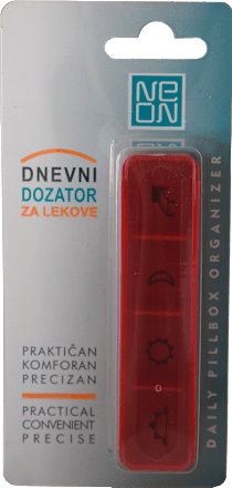 Dnevni dozator za tablete NEON