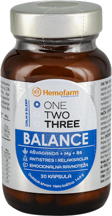 ONE TWO THREE BALANCE, kapsule Hemofarm