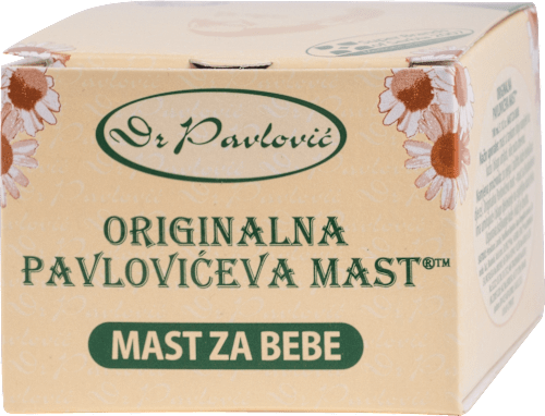 Originalna Pavlovićeva mast za bebe Dr Pavlović