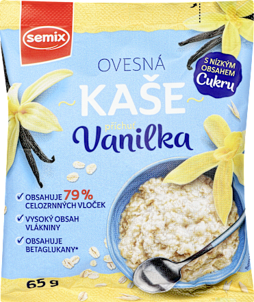 ovesná kaše Vanilka Semix