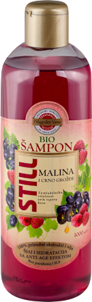 BIO šampon - MALINA I CRNO GROŽĐE STILL