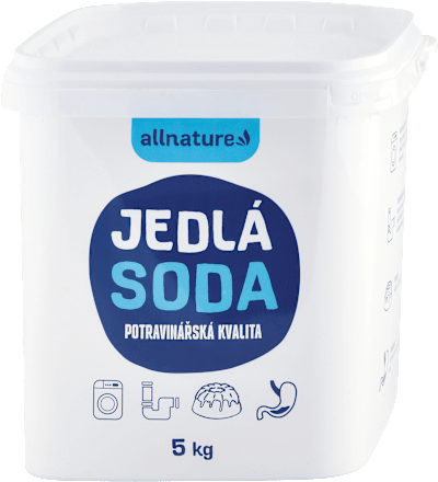 Jedlá sóda v potravinárskej kvalite Allnature